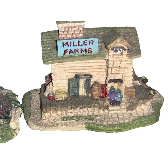 Fairy Houses Table Top  Mini Decor Set of 2 ceramic houses - Picture 3 of 9